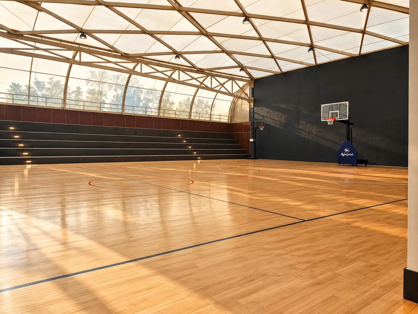 Indoor sports hall